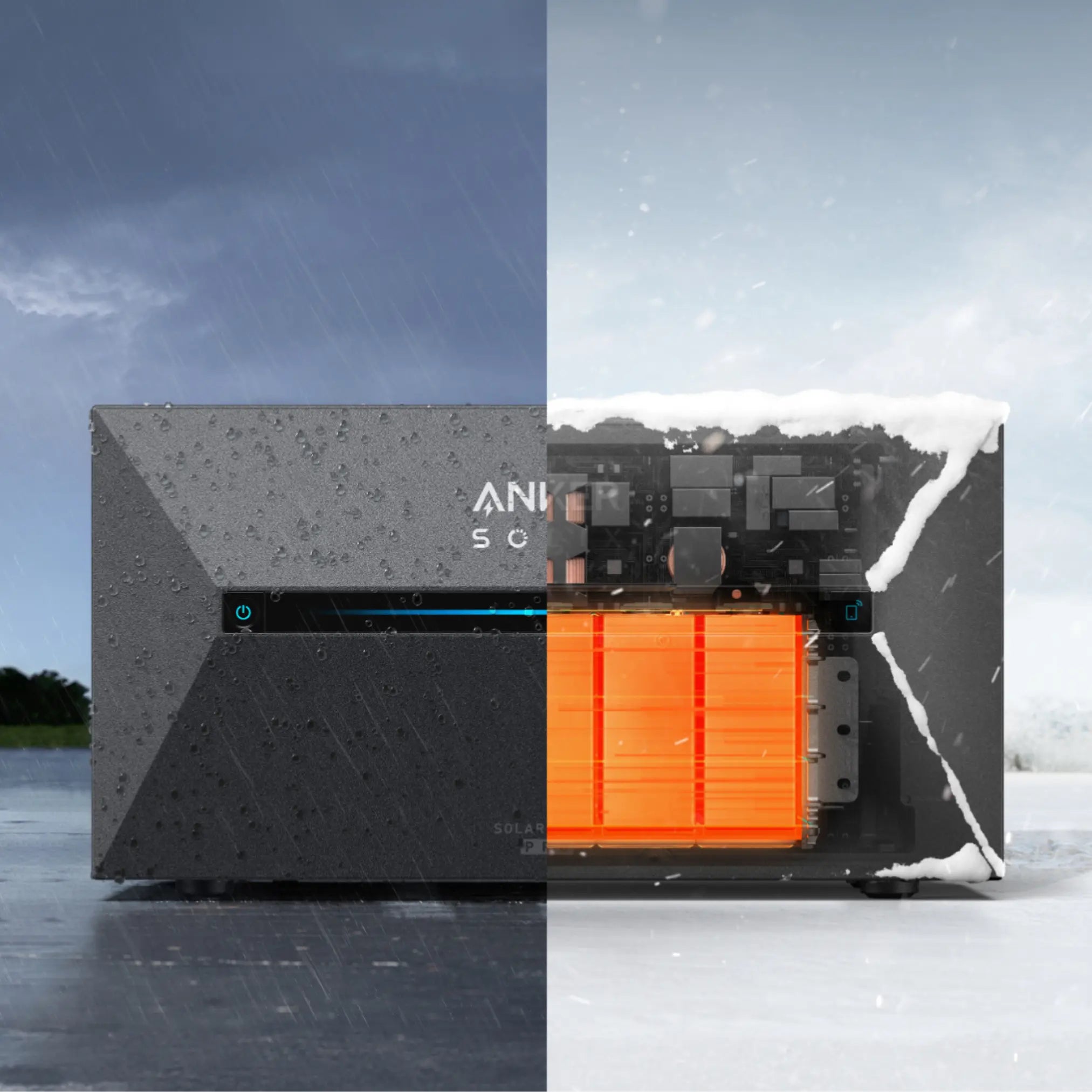 Anker SOLIX Solarbank 2 Pro Einsatz im Regen und bei Kälte