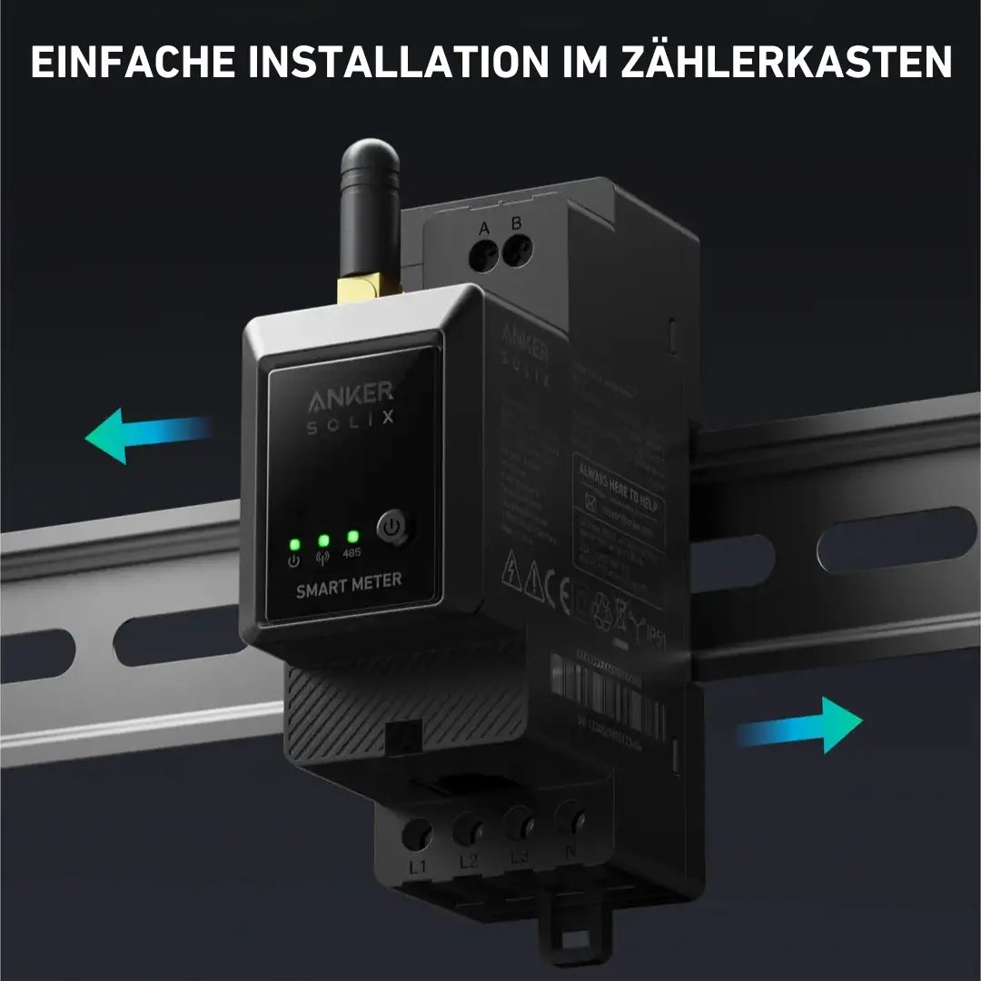 Anker Solix Smart Meter Installation