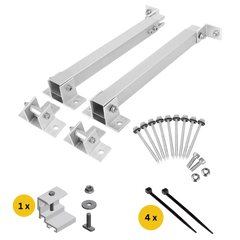 Halterung für 1 Solarmodul